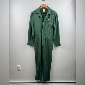 Lucy & Yak Women Green Carmen Jumpsuit Size Small